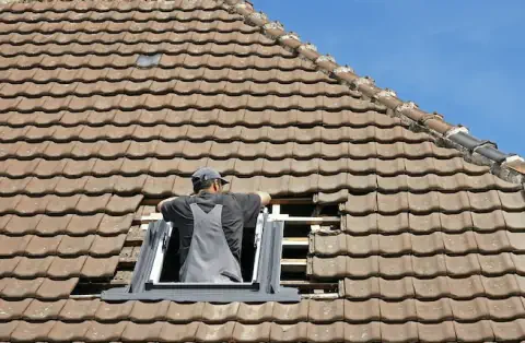 Pose de velux - Montournais
